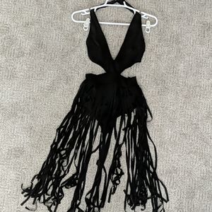 Fringe Skirt Onesie